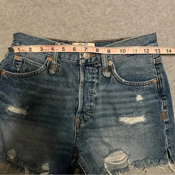 Free People We the Free cutoff denim shorts size 25 - Picture 6 of 8